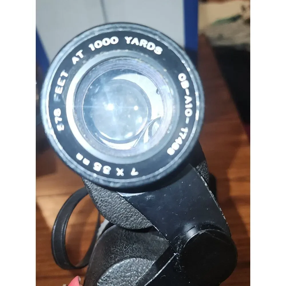 Vintage Sears Discoverer Zoom 10x - 25 x 50 mm Binoculars 1,000yds 25x 473-25841